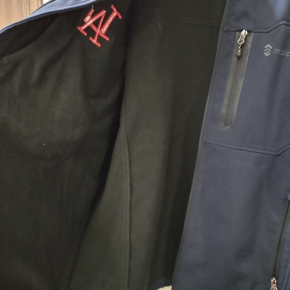 Free Country LA Dodgers Embroidered Jacket MLB Blue Soft Shell Men's Large - Picture 7 of 12